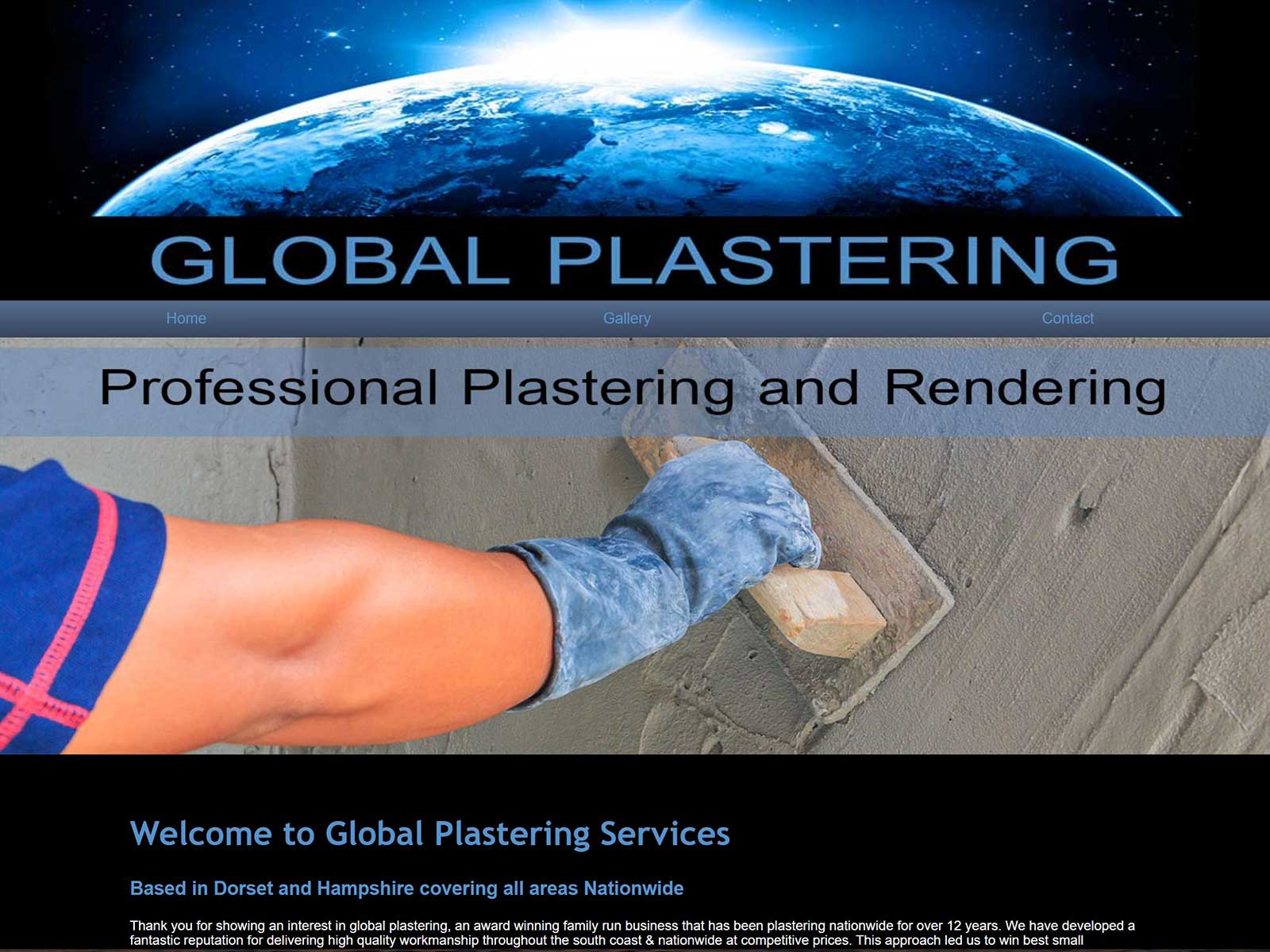 Plastering and Rendering Website